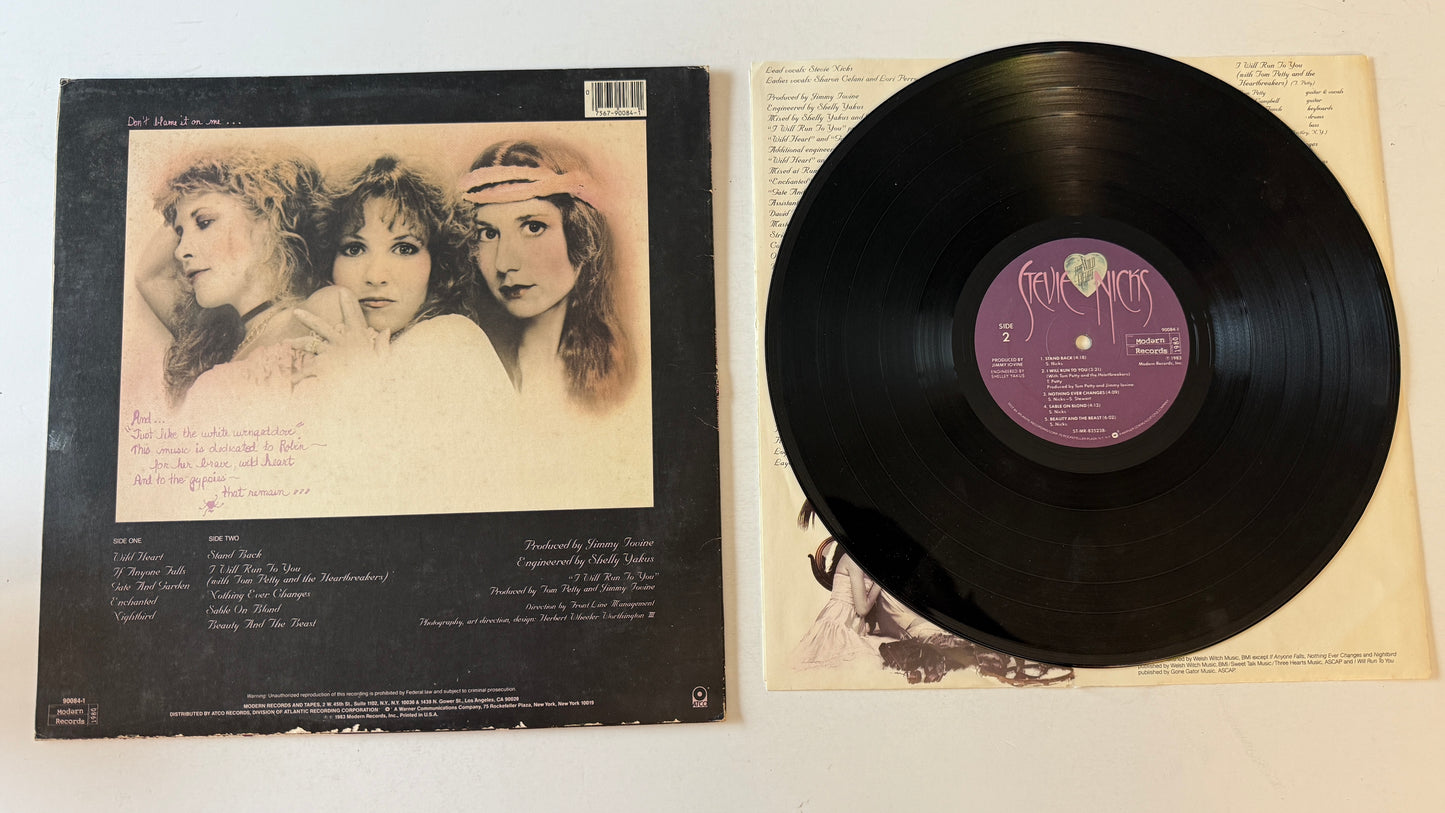 Stevie Nicks The Wild Heart Used Vinyl LP VG+\VG