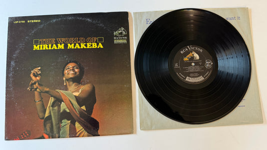 Miriam Makeba The World Of Miriam Makeba Used Vinyl LP VG+\VG