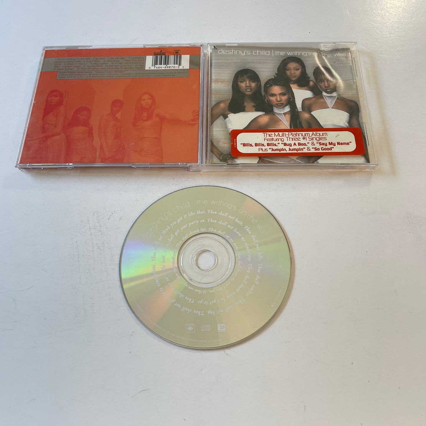 Destiny's Child The Writing's On The Wall Used CD VG\VG