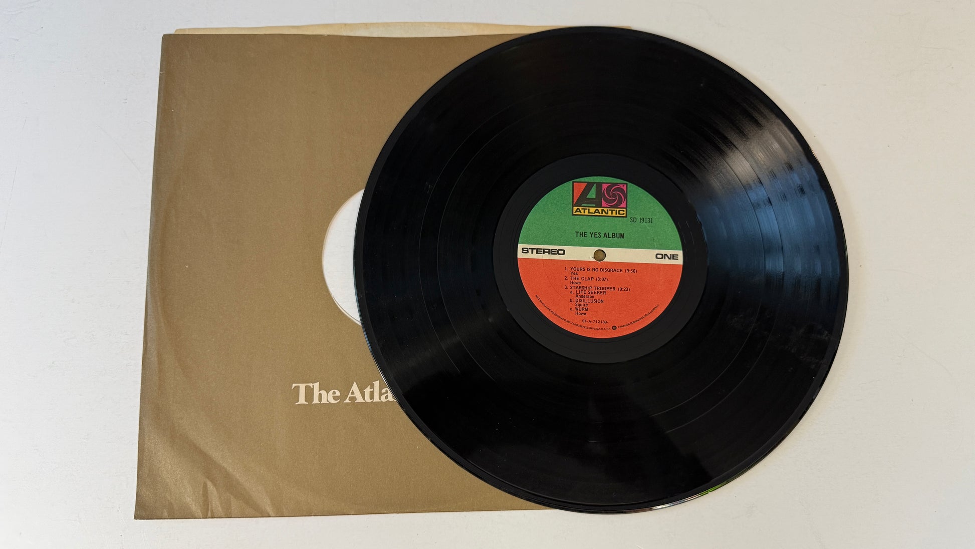 Yes The Yes Album Used Vinyl LP VG+\VG