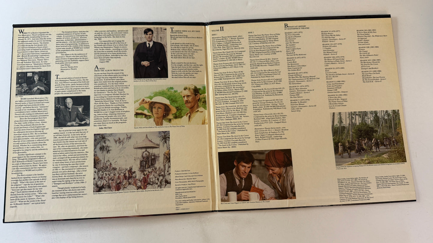 Various Themes From Masterpiece Theatre (Volume II) Used Vinyl LP VG+\VG