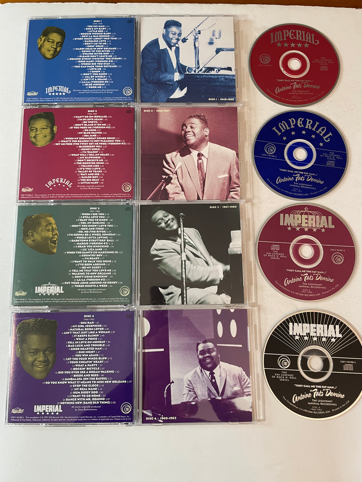 Fats Domino They Call Me The Fat Man... (The Legendary Imperial Recordings) Used CD VG+\VG+