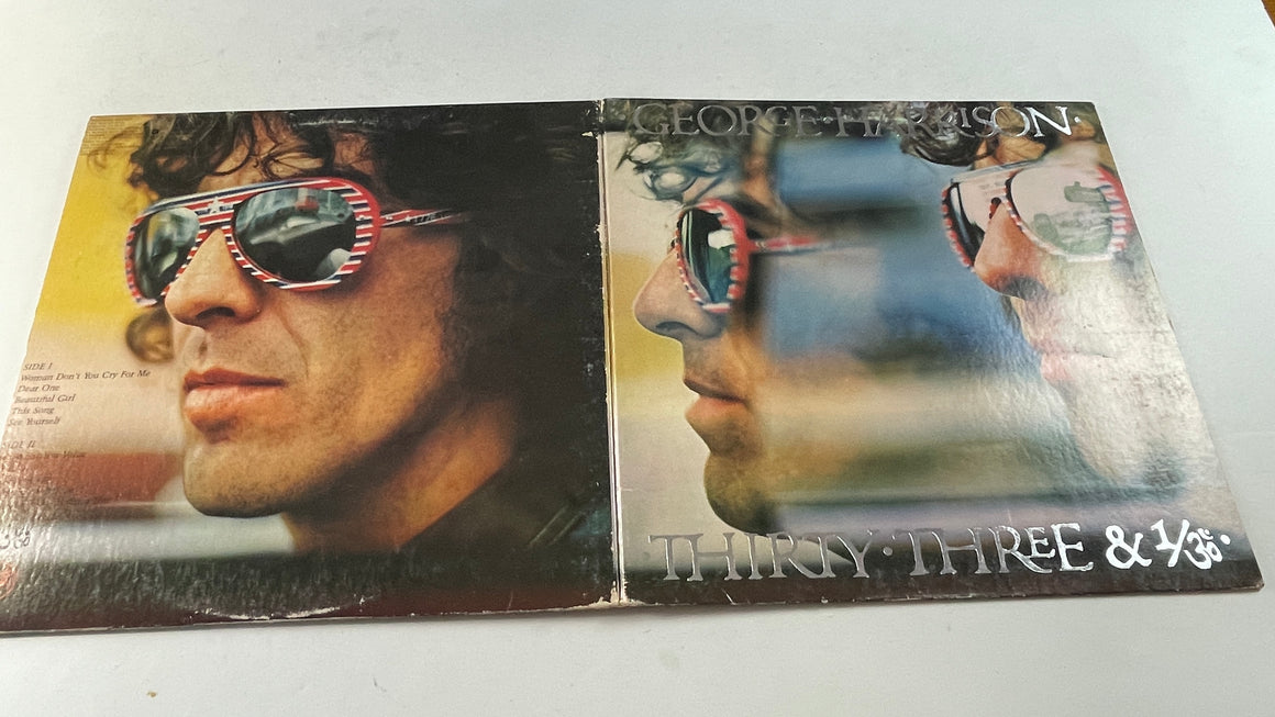 George Harrison Thirty Three & 1/3 Used Vinyl LP VG+\VG+