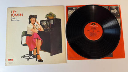 Lily Tomlin This Is A Recording Used Vinyl LP VG\VG