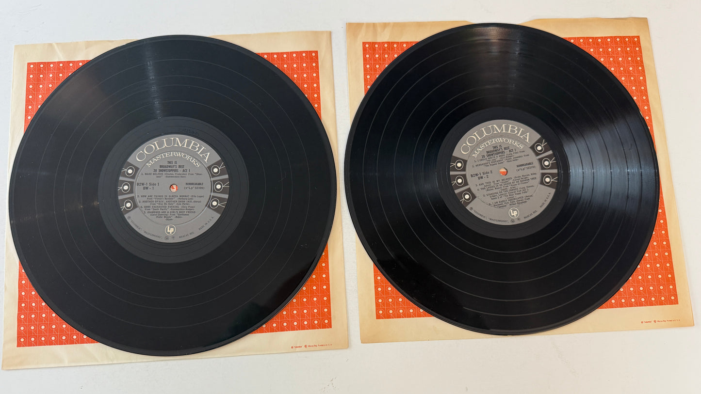 Various (This Is) Broadway's Best Used Vinyl 2LP VG+\VG+