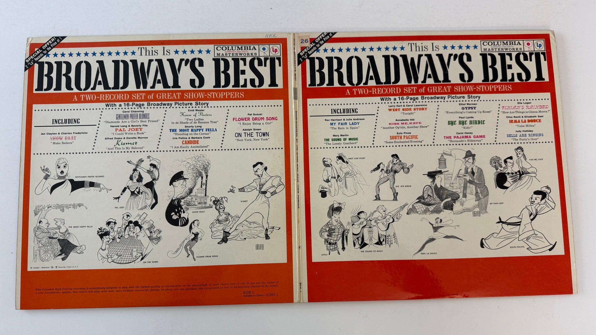 Various (This Is) Broadway's Best Used Vinyl 2LP VG+\VG+