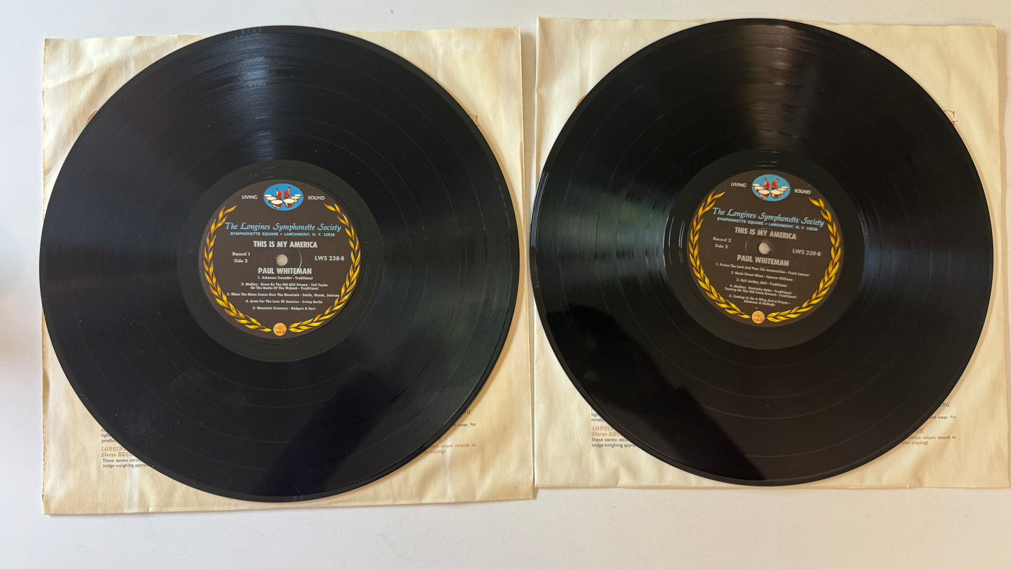 Paul Whiteman This Is My America Used Vinyl Box Set VG+\VG