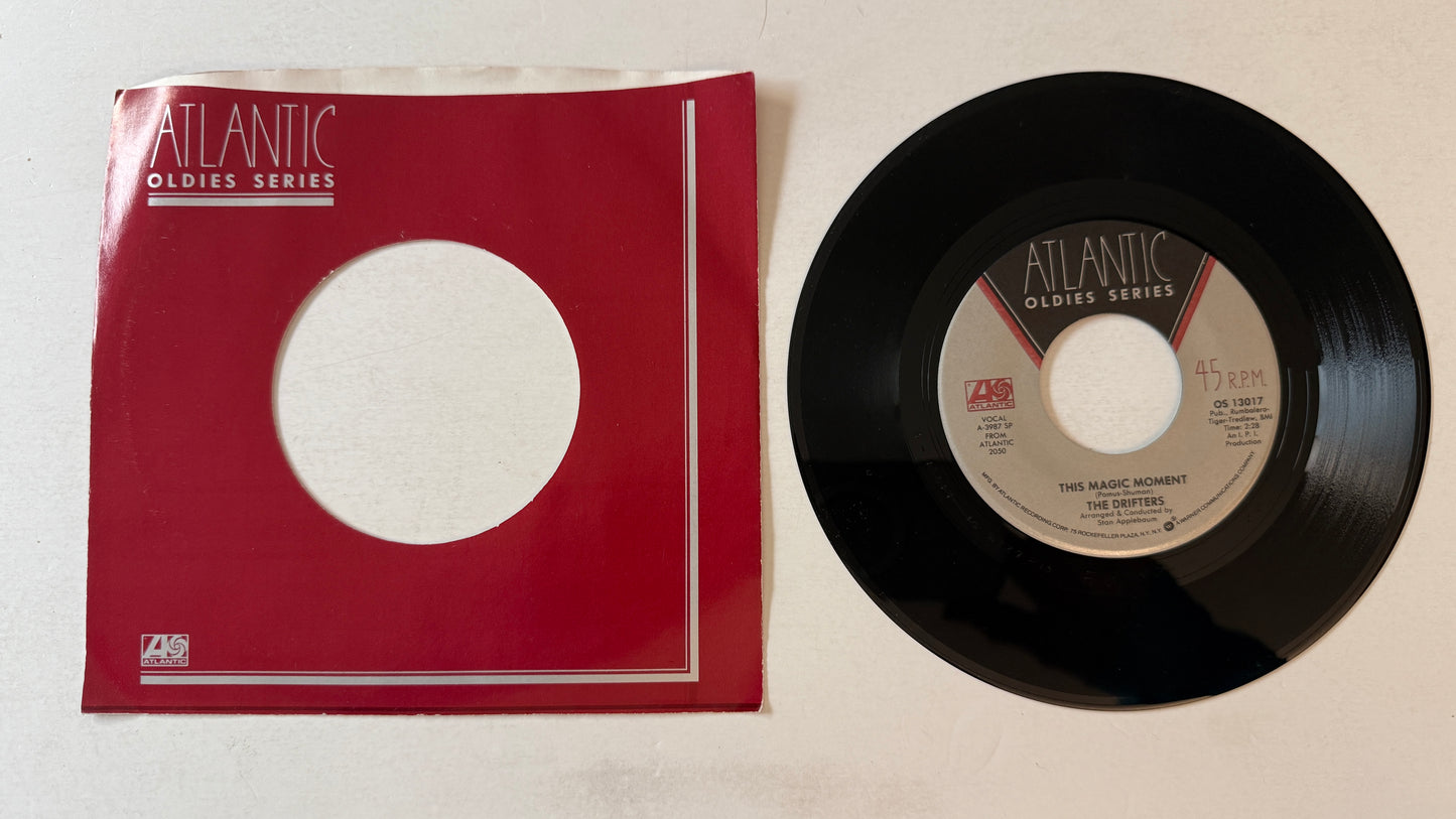 The Drifters This Magic Moment / Some Kind Of Wonderful Used 45 RPM 7" Vinyl VG+\