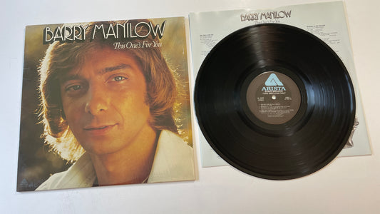 Barry Manilow This One's For You Used Vinyl LP VG+\VG