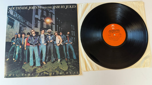 Southside Johnny & The Asbury Jukes This Time It's For Real Used Vinyl LP VG+\VG