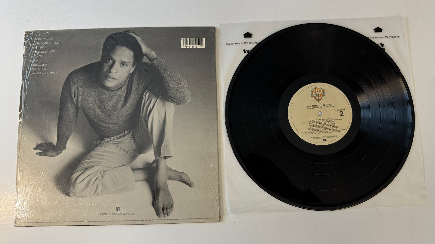 Al Jarreau This Time Used Vinyl LP VG+\VG+