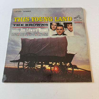 The Browns This Young Land Used Vinyl LP M\VG