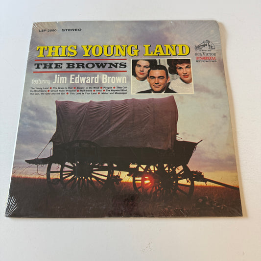 The Browns This Young Land Used Vinyl LP M\VG