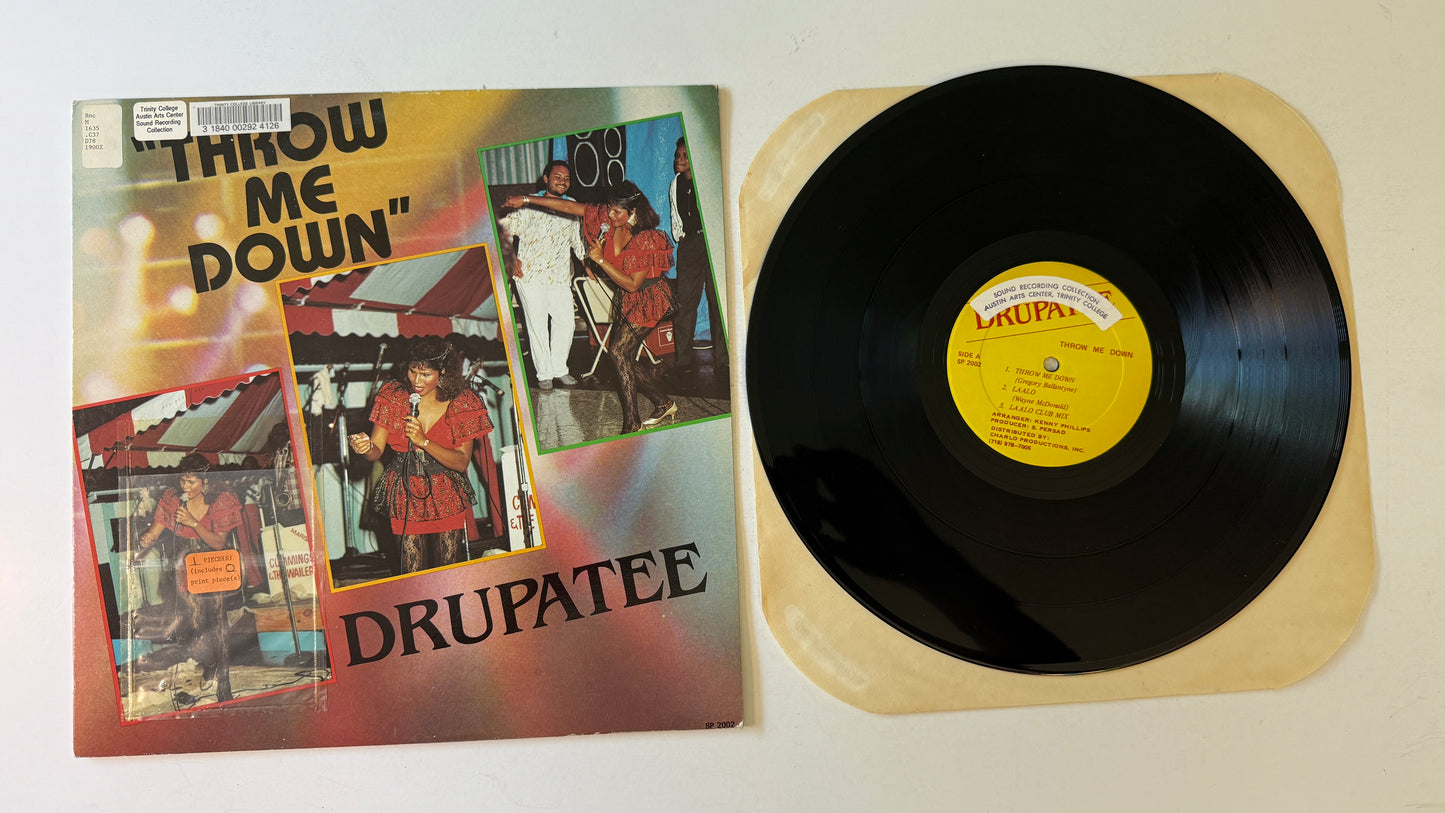 Drupatee Ramgoonai Throw Me Down Used Vinyl LP VG+\VG