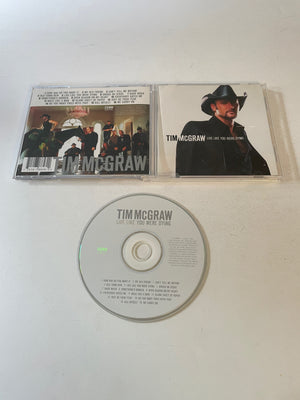 Tim McGraw Live Like You Were Dying Used CD VG\VG+