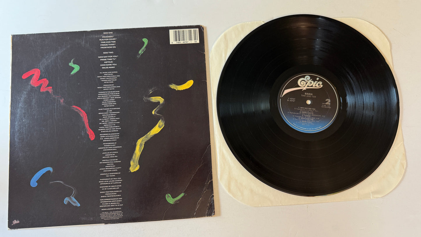 Basia Time And Tide Used Vinyl LP VG+\VG