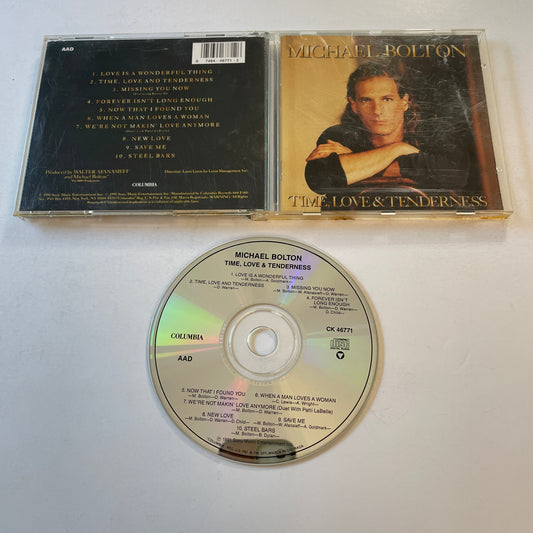 Michael Bolton Time, Love & Tenderness Used CD VG+\VG