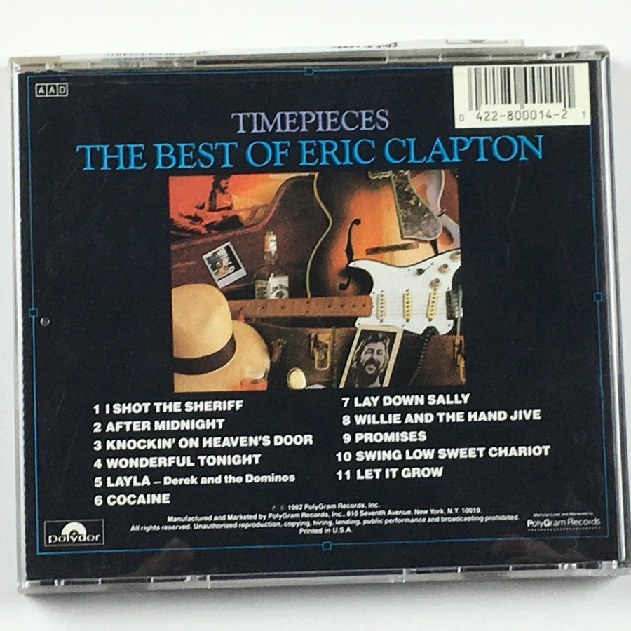 Time Pieces The Best Of Eric Clapton Used CD VG+\VG+