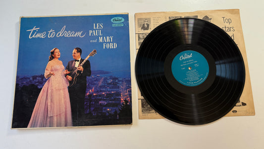 Les Paul & Mary Ford Time To Dream Used Vinyl LP VG+\G+