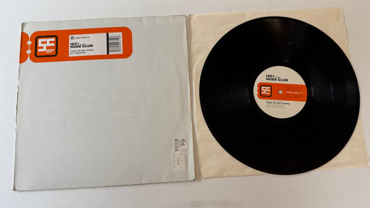16C+ Time To Get Down 12" Used Vinyl Single VG+\VG