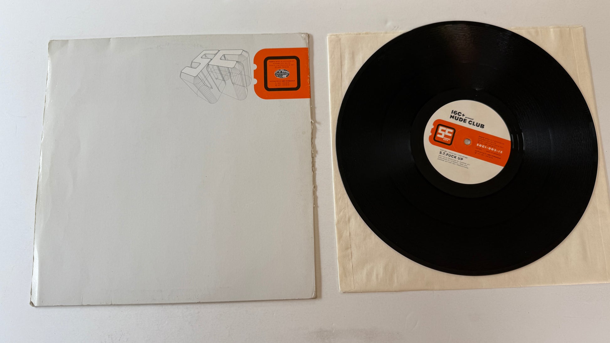 16C+ Time To Get Down 12" Used Vinyl Single VG+\VG