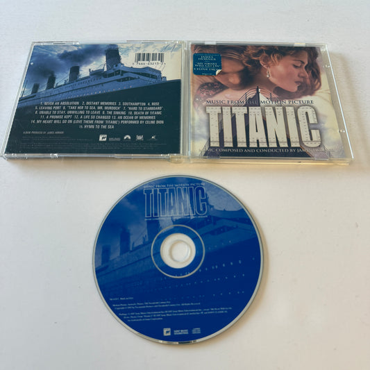 James Horner Titanic (Music From The Motion Picture) Used CD VG+\VG+