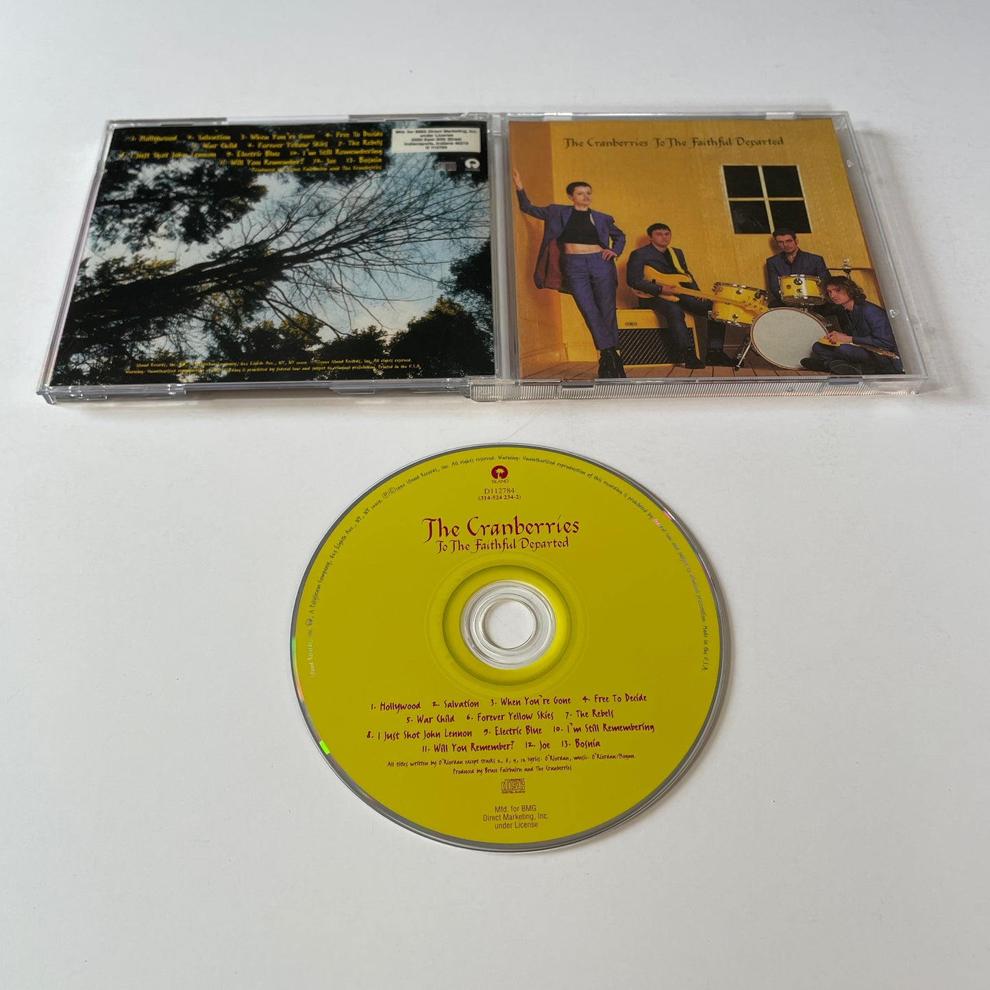 The Cranberries To The Faithful Departed Used CD VG+\VG+