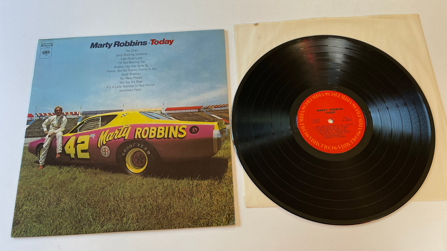 Marty Robbins Today Used Vinyl LP VG+\VG+