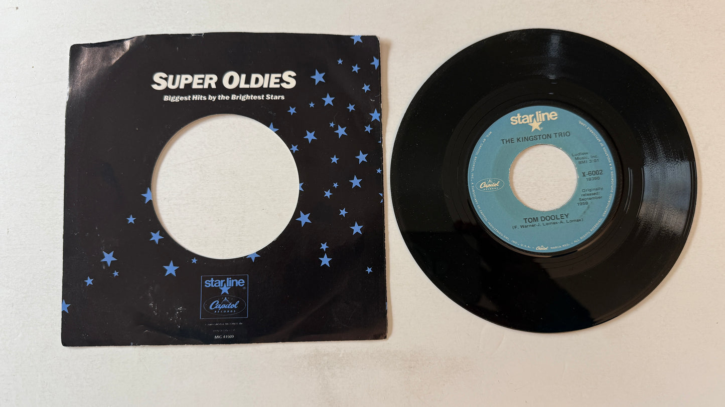 Kingston Trio Tom Dooley / M.T.A. Used 45 RPM 7" Vinyl VG+\