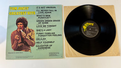 Tom Jones Tom Jones' Greatest Hits Used Vinyl LP VG+\VG