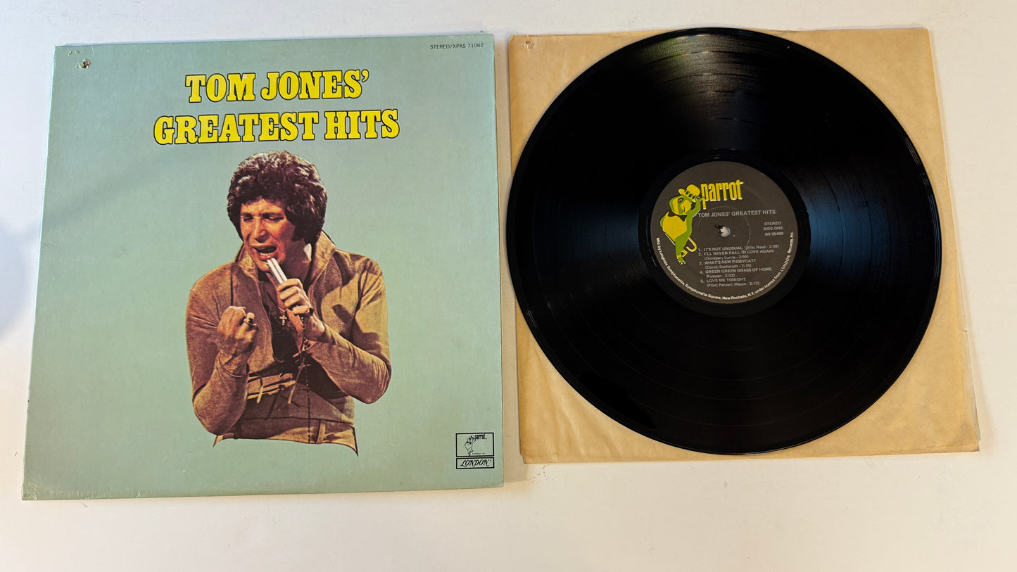 Tom Jones Tom Jones' Greatest Hits Used Vinyl LP VG+\VG