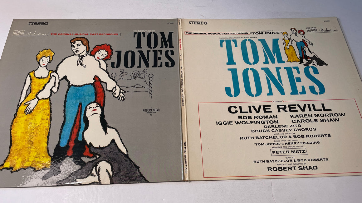 "Tom Jones" Original Musical Cast Tom Jones Used Vinyl LP VG+\VG+
