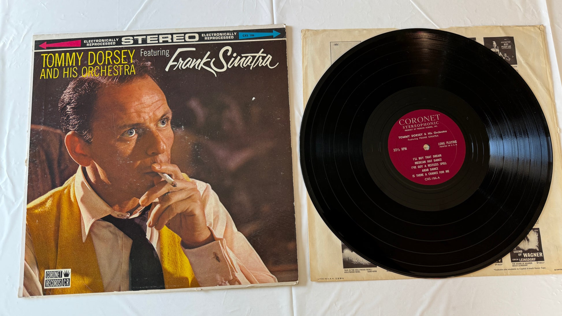 Tommy Dorsey And His Orchestra Tommy Dorsey And His Orchestra Featuring Frank Sinatra Used Vinyl LP VG\VG