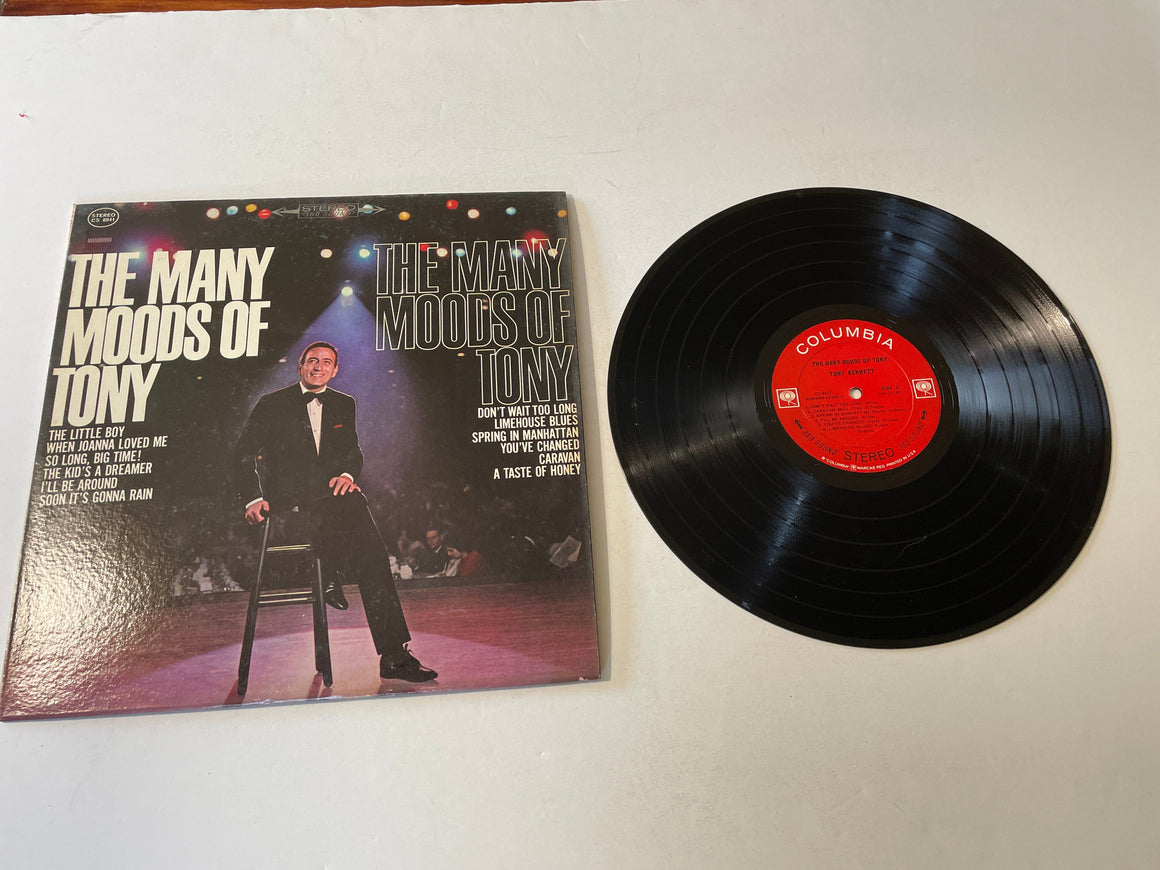 Tony Bennett The Many Moods Of Tony Used Vinyl LP VG+\VG+