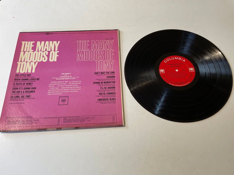 Tony Bennett The Many Moods Of Tony Used Vinyl LP VG+\VG+