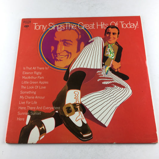 Tony Bennett Tony Sings The Great Hits Of Today Used Vinyl LP VG\VG