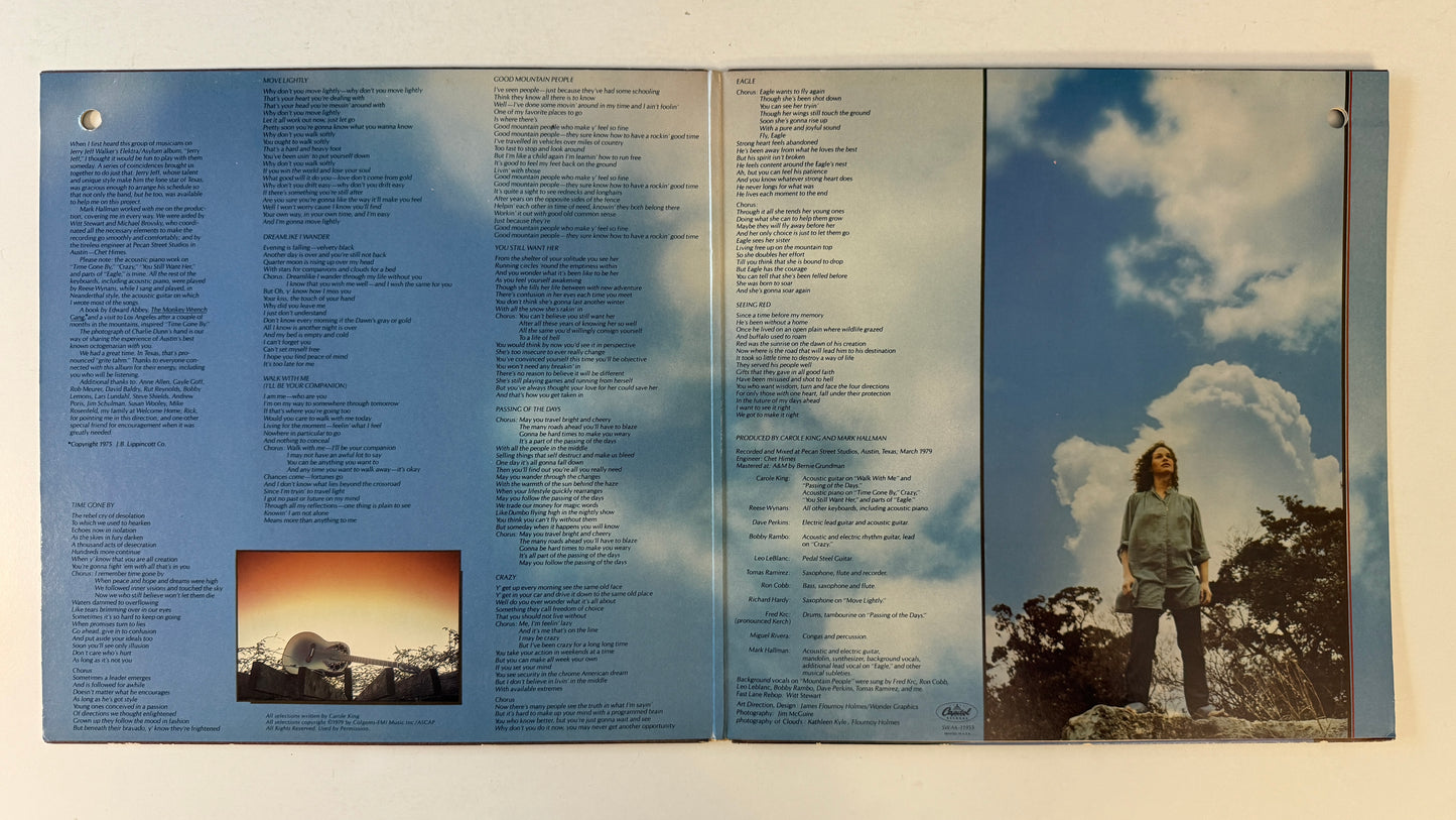 Carole King Touch The Sky Used Vinyl LP VG+\VG