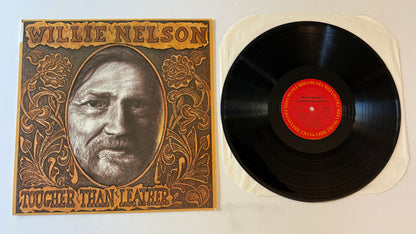 Willie Nelson Tougher Than Leather Used Vinyl LP VG+\VG+