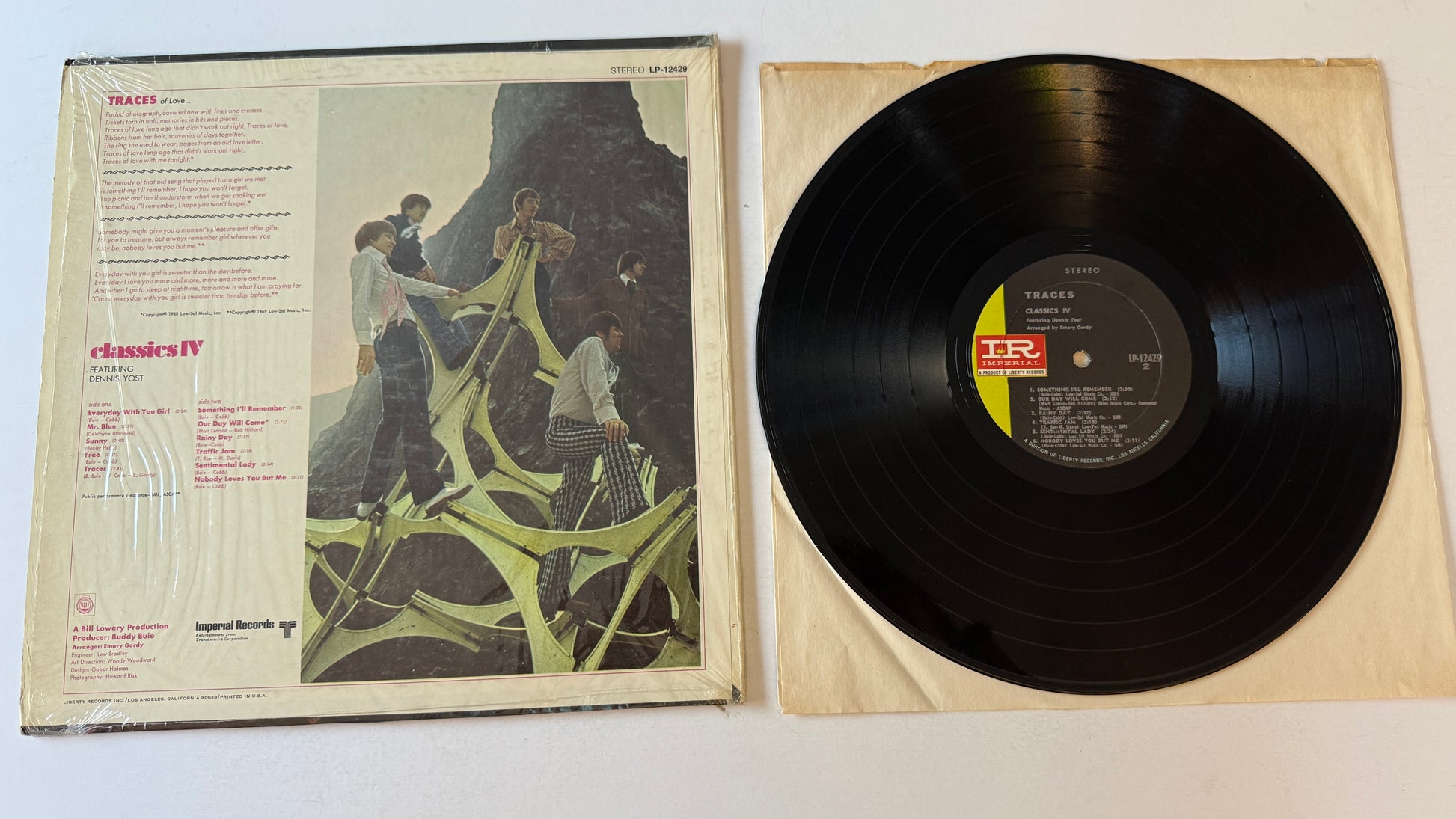 The Classics IV Traces Used Vinyl LP VG+\VG+