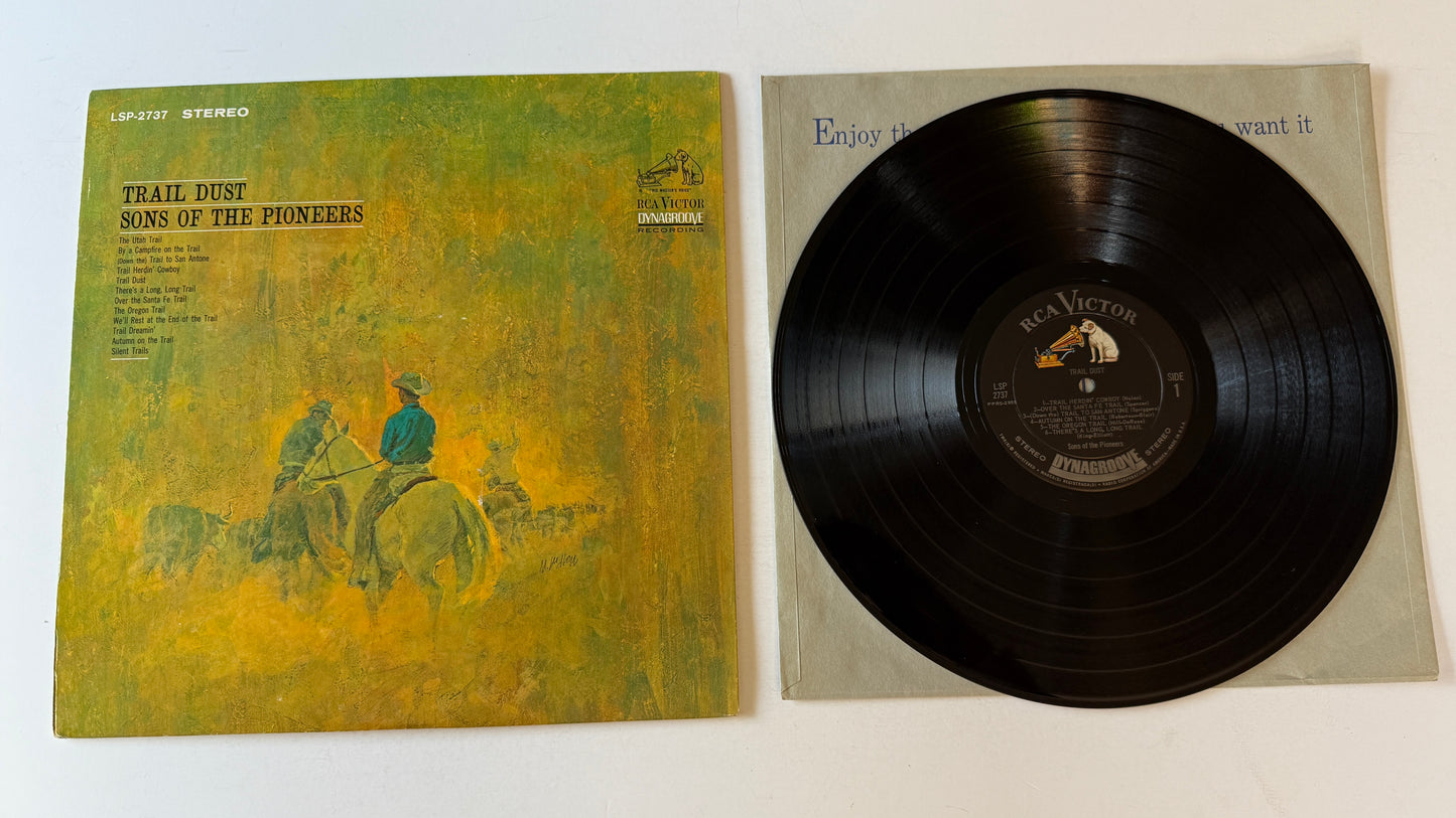 The Sons Of The Pioneers Trail Dust Used Vinyl LP VG+\VG+