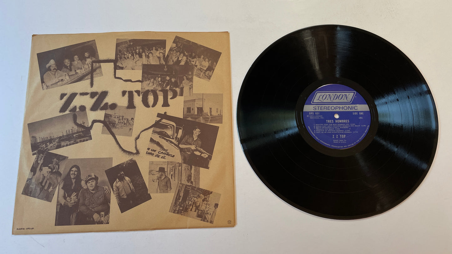 ZZ Top Tres Hombres Used Vinyl LP VG+\VG