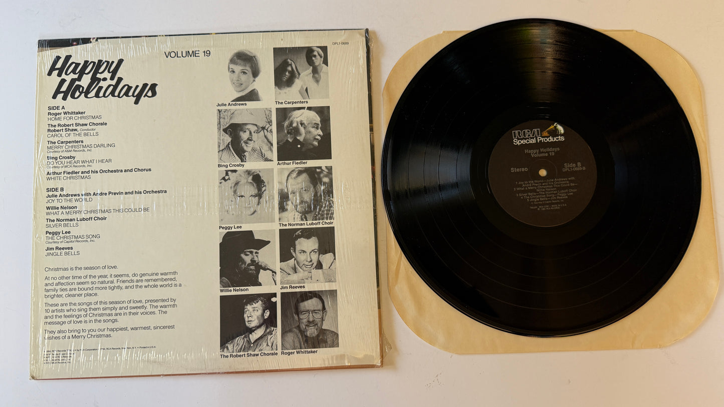 Various True Value Happy Holidays Volume 19 Used Vinyl LP VG+\VG+