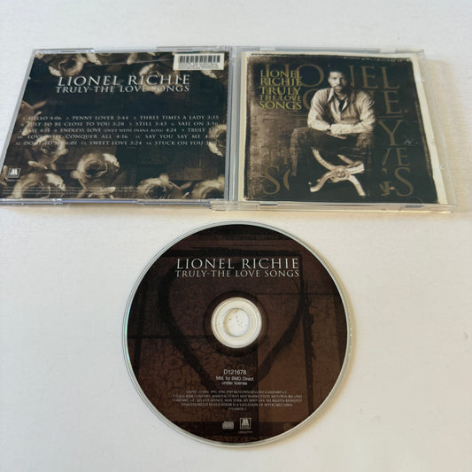 Lionel Richie Truly - The Love Songs Used CD VG+\VG