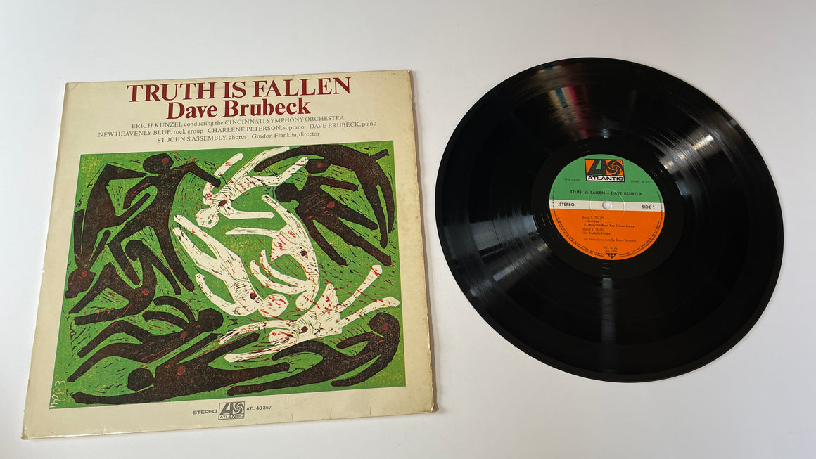 Dave Brubeck Truth Is Fallen Used Vinyl LP VG+\VG