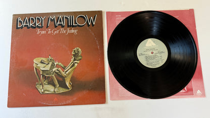 Barry Manilow Tryin' To Get The Feeling Used Vinyl LP VG+\VG