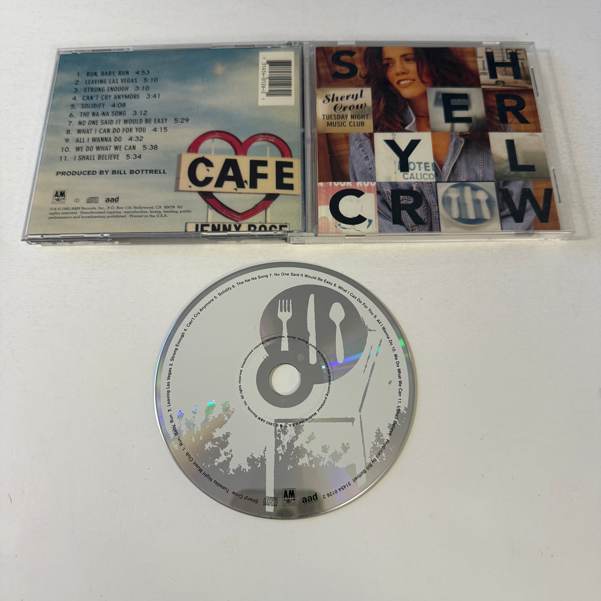 Sheryl Crow Tuesday Night Music Club Used CD VG\VG+