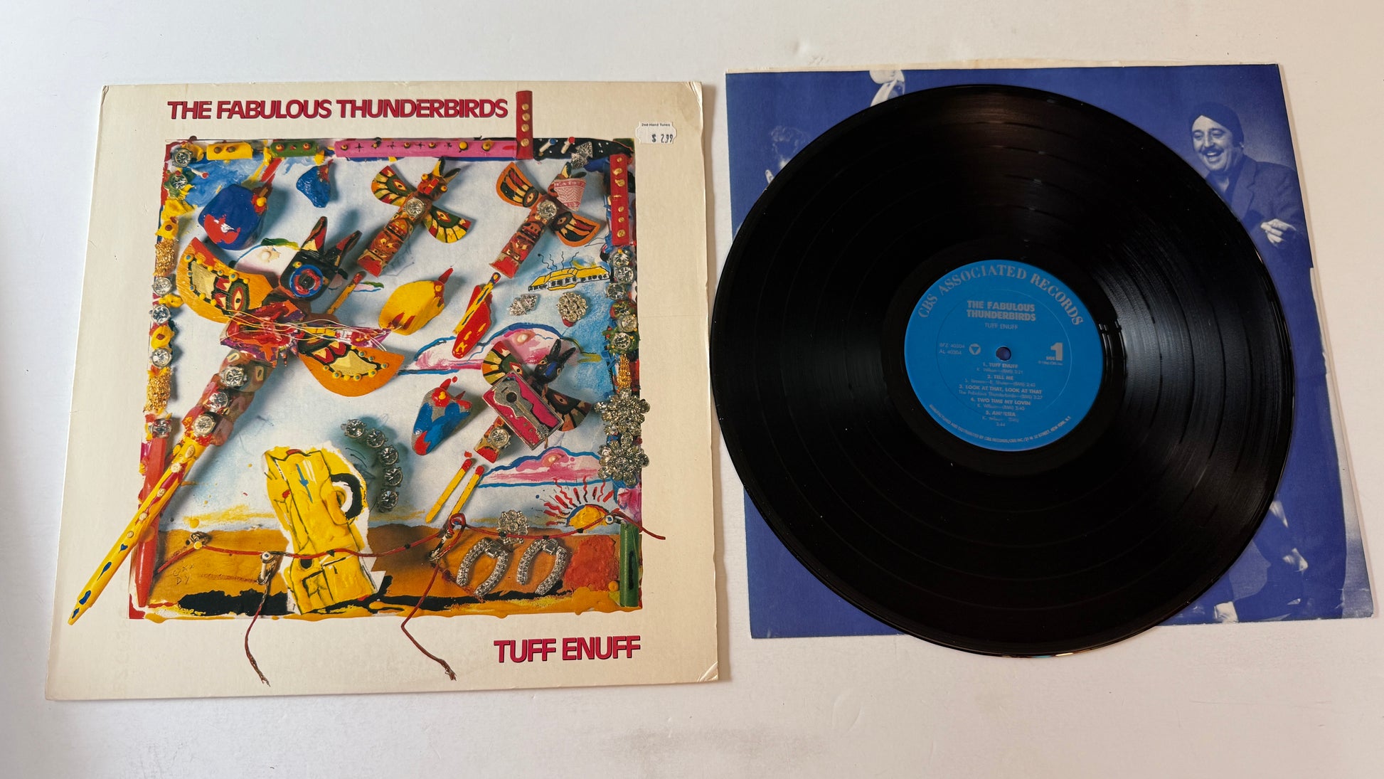 The Fabulous Thunderbirds Tuff Enuff Used Vinyl LP VG+\VG+
