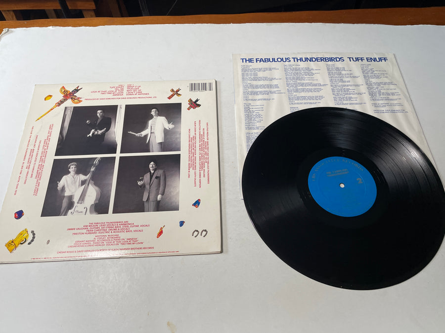 The Fabulous Thunderbirds Tuff Enuff Used Vinyl LP VG+\VG+
