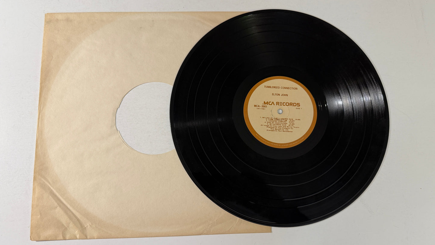 Elton John Tumbleweed Connection Used Vinyl LP VG+\VG
