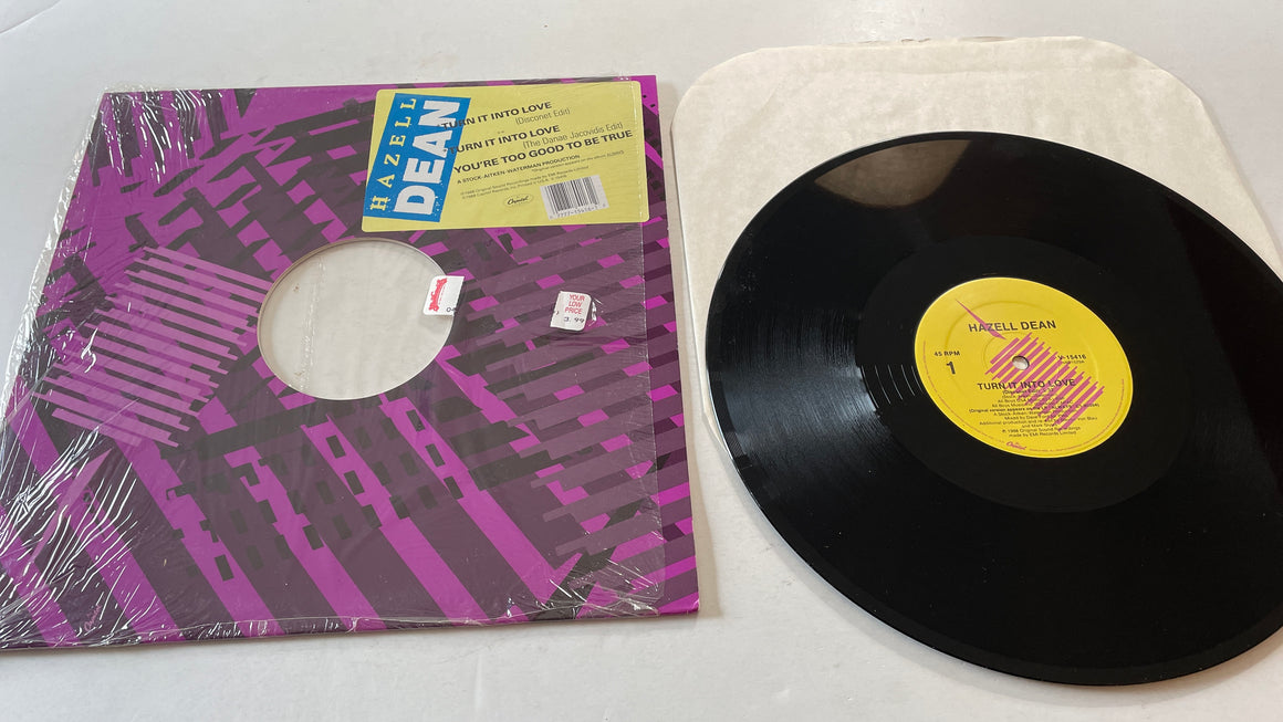 Hazell Dean Turn It Into Love 12" Used Vinyl Single VG+\VG+